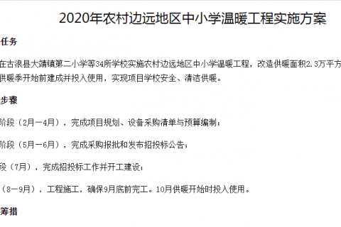 2020年甘肅大力推動(dòng)農(nóng)村邊遠(yuǎn)地區(qū)中小學(xué)溫暖工程，空氣能熱泵成首選！